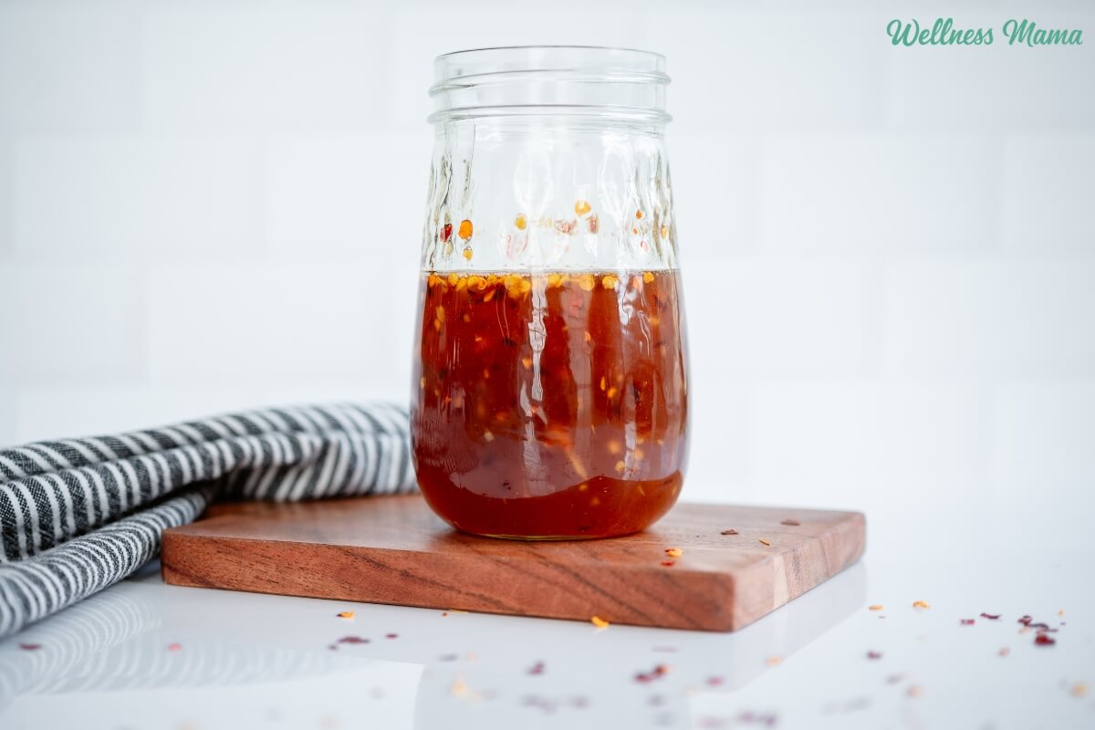 Home made Candy Chili Sauce (With Clear Elements)