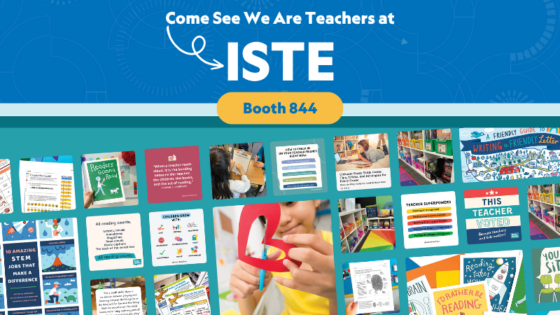 Go to We Are Academics at ISTE Sales space 844!